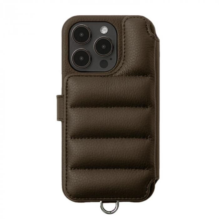 iPhone16Pro】DEMIU デミュウ レザースマートフォンケース