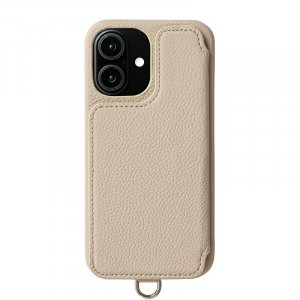 谷ŹDEMIU POCHE FLAT iPhone16 BEIGE ӥ(ǥߥ奦)