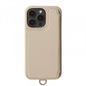 谷ŹDEMIU POCHE FLAT iPhone16Pro BEIGE ӥ(ǥߥ奦)