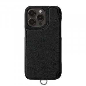 谷ŹDEMIU POCHE FLAT iPhone16Pro BLACK ӥ(ǥߥ奦)