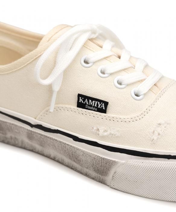 正規取扱店】KAMIYA スニーカー HERC Distressed Vulcanized