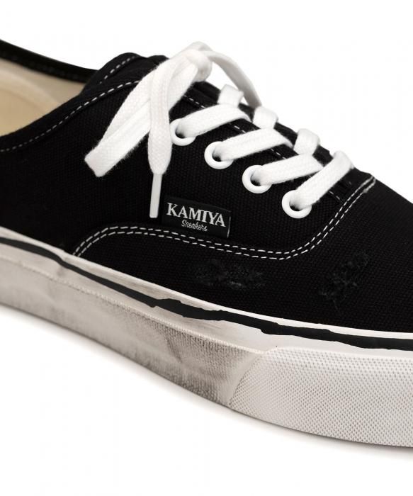 正規取扱店】KAMIYA スニーカー HERC Distressed Vulcanized
