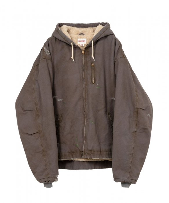 谷ŹKAMIYA BORO Duck Blouson GRAY(ߥ) ᥤ󥤥᡼