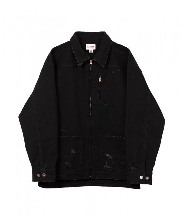 谷ŹKAMIYA BORO Duck Jacket BLACK(ߥ) ᥤ󥤥᡼