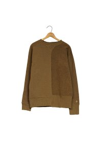 谷ŹNIGEL CABOURN ߡ롼㡼ߥå / ARMY CREW JERSEY MIX ꡼(ʥ륱ܥ)