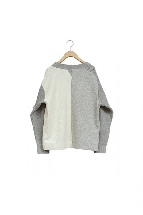 谷ŹNIGEL CABOURN WOMAN / ߡ㡼ߥåǥ / ARMY JERSEY MIX CARDIGAN 졼(ʥ륱ܥ)Υ֥᡼