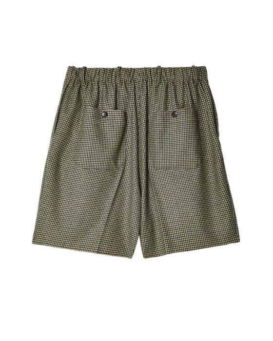 谷ŹRANDOM IDENTITIES WORKER LOW CROTCH SHORTS HOUDSTOOTH( ǥƥƥ)Υ֥᡼