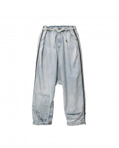 谷Źbeautiful people Lee double-end denim 91-B/logger pants bleach(ӥ塼ƥեԡץ)