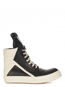 谷ŹRick Owens GEOBASKET BLACK/MILK/MILK(å)