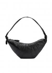 【正規取扱店】LEMAIRE クロワッサンバッグ LARGE SOFT NAPPA LEATHER BLACK (ルメール)