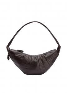 【正規取扱店】LEMAIRE クロワッサンバッグ LARGE SOFT NAPPA LEATHER DARK CHOCOLATE (ルメール)