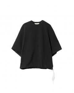 谷Źbeautiful people suvin compact jersey drawstring T-shirt black ӥ塼ƥեԡץ