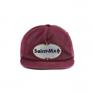 <img class='new_mark_img1' src='https://img.shop-pro.jp/img/new/icons7.gif' style='border:none;display:inline;margin:0px;padding:0px;width:auto;' />SAINT Mxxxxxx  ޥ SM-HR8-0000-076/5PANEL CAP/EAT ME/BURGUNDY SAINT MICHAEL