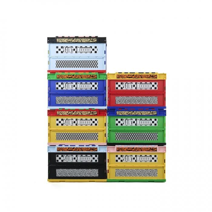 『新品　未使用品』SAINT MXXXXXX コンテナボックス　セントマイケル SAINT M×××××× - セントマイケル 1unit BOX(SM-HR8-0000-085)BLUE☆再