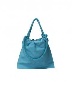 谷Źbeautiful people towel leather small hanging bag blue (ӥ塼ƥեԡץ)
