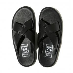 谷ŹISLAND SLIPPER PB223 ATRAS BLACK (SMOOTH LEATHER)쥶 ɥåѡ