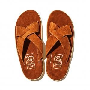 谷ŹISLAND SLIPPER PT223 PEANUT SUEDE 쥶 ɥåѡ