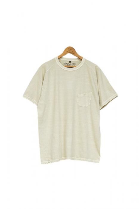 谷ŹNIGEL CABOURN 5.6oz BASIC T-SHIRT - PIGMENT IVORY (ʥ륱ܥ) ᥤ󥤥᡼