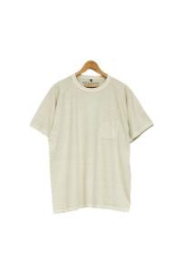 谷ŹNIGEL CABOURN 5.6oz BASIC T-SHIRT - PIGMENT IVORY (ʥ륱ܥ)