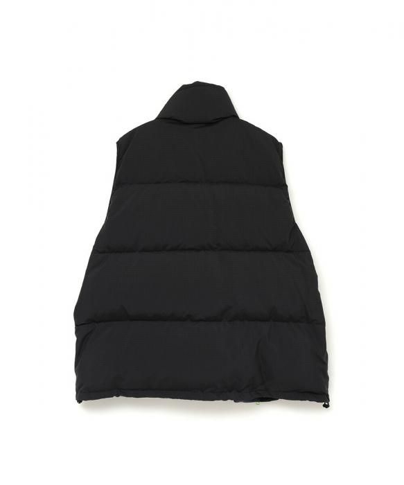 【極美品】FACETASM ファセッタズム カシミア100% ベスト 正規取扱店】FACETASM FLOWING DOWN VEST BLACK ダウンベスト