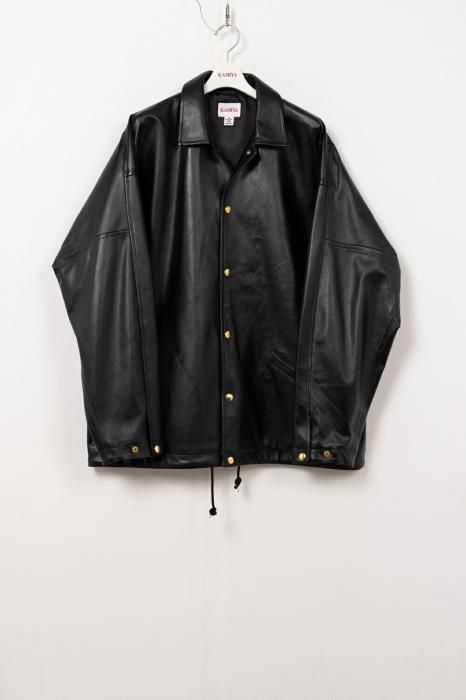 正規取扱店】KAMIYA Leather Coach Jacket(カミヤ) - THE PARK ONLINE SHOP
