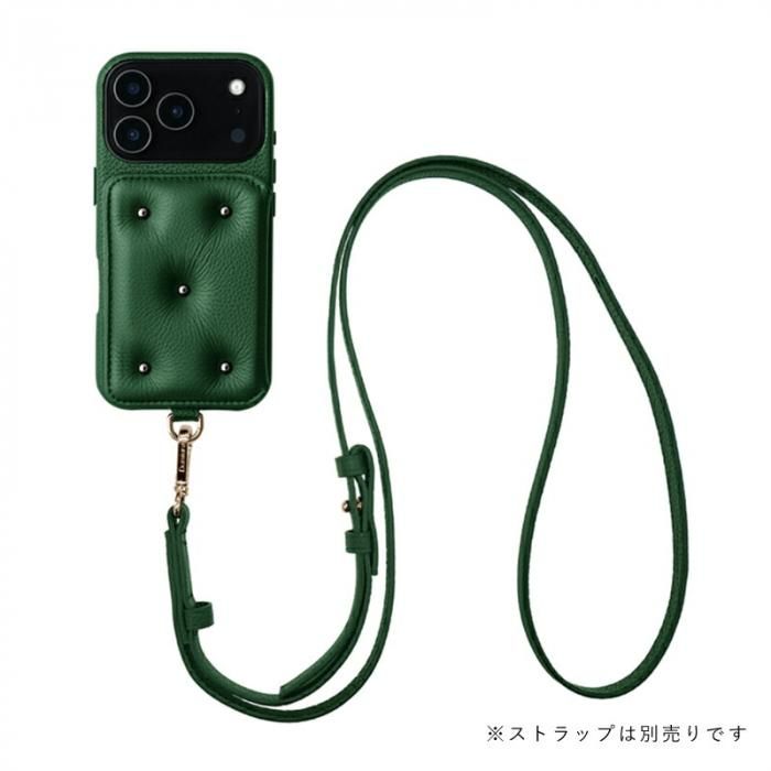 正規取扱店】DEMIU BALLON CINQ iPhone17Pro グリーン 携帯ケース
