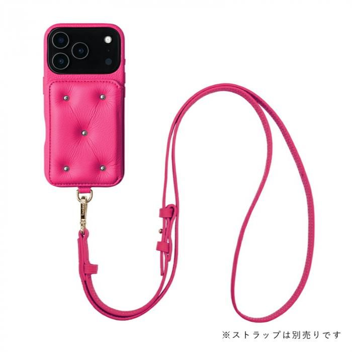 正規取扱店】DEMIU BALLON CINQ iPhone17Pro マゼンタピンク 携帯
