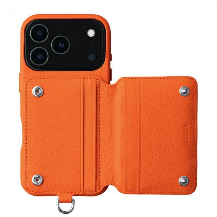 正規取扱店】DEMIU BALLON CINQ iPhone17Pro オレンジ 携帯ケース