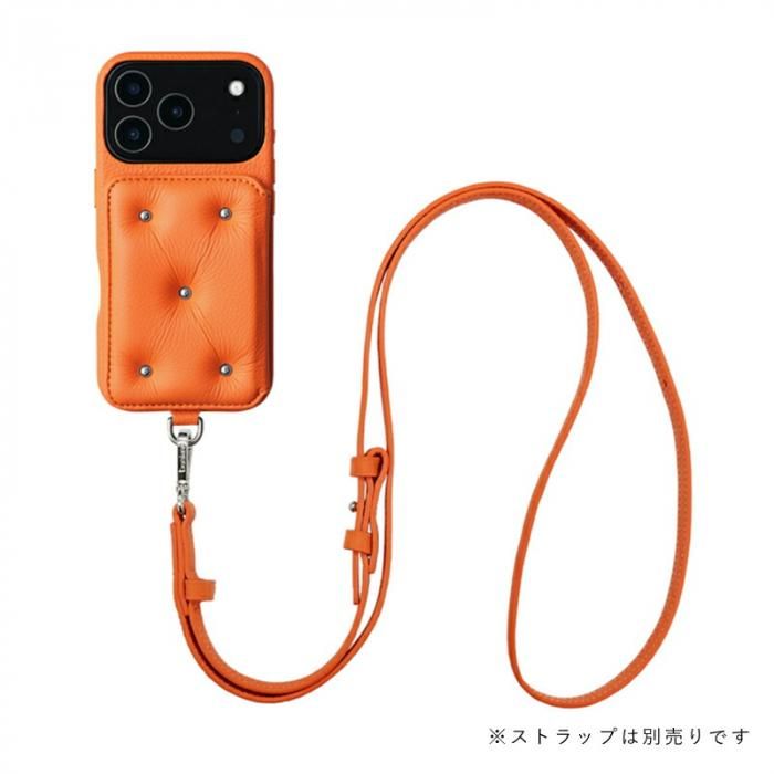 正規取扱店】DEMIU BALLON CINQ iPhone17Pro オレンジ 携帯ケース