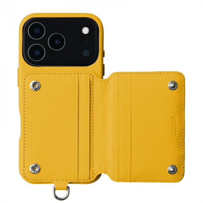 正規取扱店】DEMIU BALLON CINQ iPhone17Pro サフラン 携帯ケース