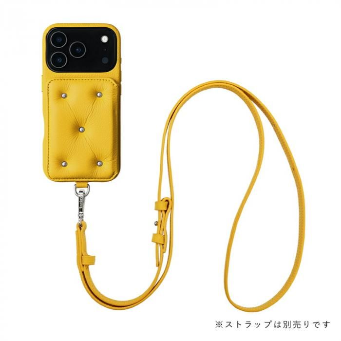 DEMIU iPhone17pro デミュウ サフラン 正規取扱店】DEMIU BALLON CINQ iPhone17Pro サフラン 携帯ケース