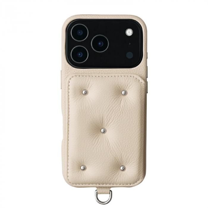 正規取扱店】DEMIU BALLON CINQ iPhone17ProMax ベージュ 携帯ケース