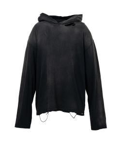 谷ŹKAMIYA Distressed Light Weight Hoodie BLACK(ߥ)