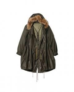 谷Źbeautiful people multilayering highcount chintz modscoat OLIVE (ӥ塼ƥեԡץ)