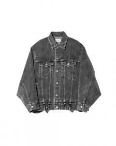谷Źbeautiful people double-end selvedge denim blouson blk bleach ӥ塼ƥեԡץ
