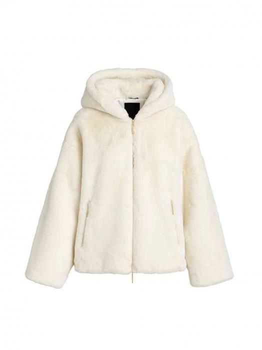 TATRAS ユモラ ボアブルゾン フーデッドブルゾン ホワイト タトラス 正規取扱店】TATRAS YUMOLA ユモラ ボアブルゾン WHITE (タトラス