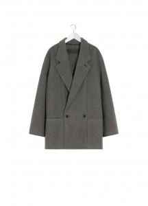 【正規取扱店】LEMAIRE FELT WOOL JACKET DARK KHAKI  (ルメール)