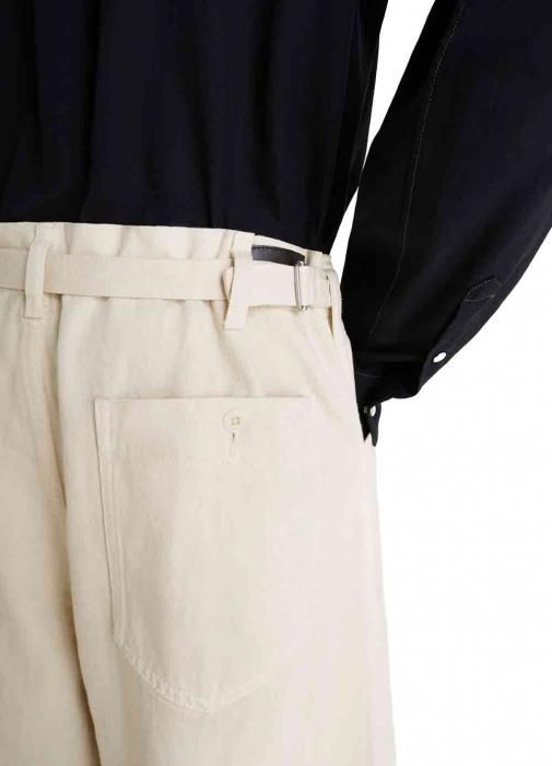 正規取扱店】LEMAIRE MAXI WORKWEAR PANTS DENIM SNOW CLAY (ルメール