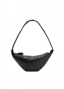 谷ŹLEMAIRE åХå MEDIUM SOFT NAPPA LEATHER BLACK (᡼)