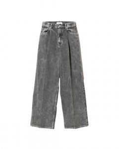 25SS beautiful people ワイドデニムパンツ インディゴブルー beautiful people(ビューティフルピープル)のselvedge denim