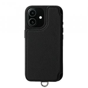 谷ŹDEMIU POCHE FLAT iPhone17 BLACK ӥ(ǥߥ奦)