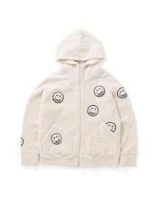 谷ŹPerfect ribs  A LOVE MOVEMENT Poler Bear ZIP Hoodie  with Smile Patch(ѡեȥ֥)