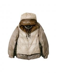 谷Źbeautiful people bpNANGA multilayering down vest blouson BEIGE ӥ塼ƥեԡץ