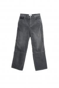 【正規取扱店】 paratrait CORDUROY PANTS BLACK (パラトレイト)