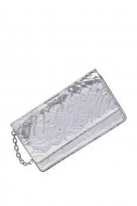 谷ŹMAISON MARGIELA WALLET ON CHAIN MEDIUM ߥ顼󥦥å SILVER (᥾ޥ른)