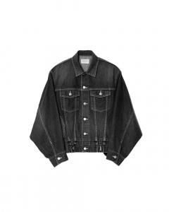 �������谷Ź��beautiful people double-end selvedge denimblouson vintage BLACK �ӥ塼�ƥ��ե�ԡ��ץ�