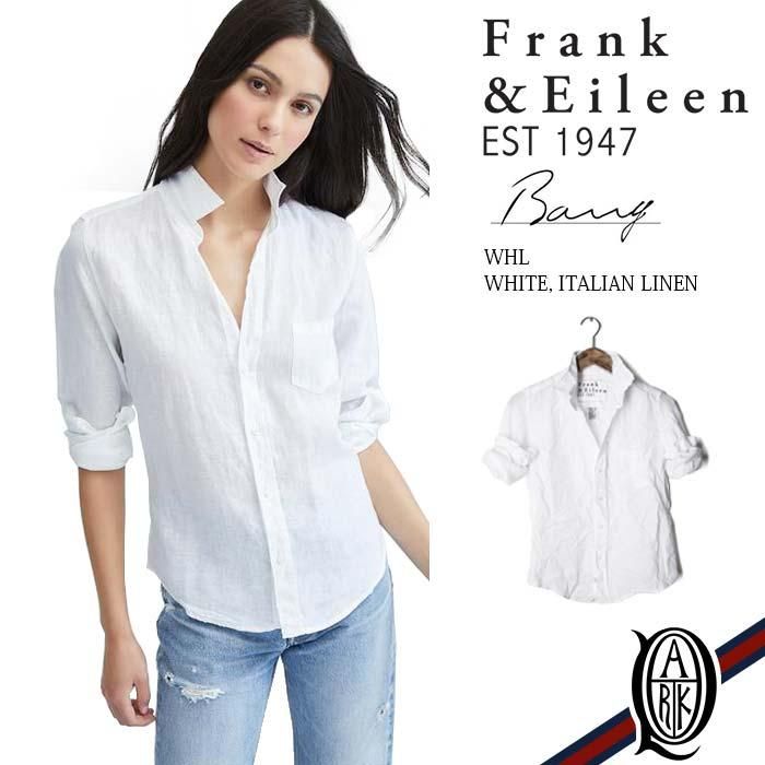 【正規通販】Frank&Eileen BARRY レディースシャツ WTP COTTON WHITE フランクアンドアイリーン | THE PARK  ONLINE SHOP