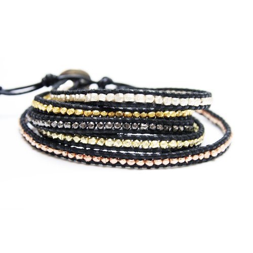 CHAN LUU 롼 5 wrap bracelet BLACK/MIXΥ֥᡼