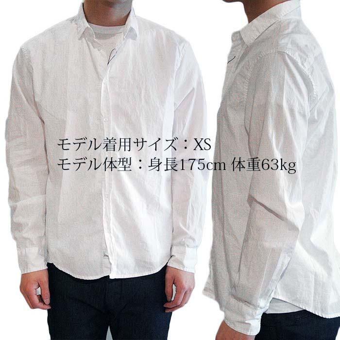 【正規通販】Frank&Eileen PAUL メンズシャツ WTP COTTON WHITE フランクアンドアイリーン | THE PARK  ONLINE SHOP