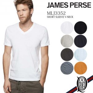 JAMES PERSE メンズ半袖Vネックカットソー MLJ3352 8色